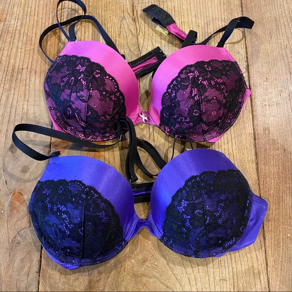 Fredericks of Hollywood Convertible padded bras(2)
